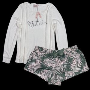 Victorias Secret Mayfair Shorts Soft top pajama Xl